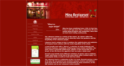 Desktop Screenshot of minarestaurant.co.uk